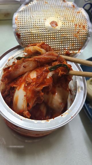 셰프애찬 별미김치 굴겉절이 1kg — 5점을 준 리뷰어가 2022년 12월 올린 사용 사진