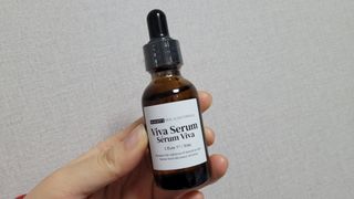 이매지스트 비바 비타민C 세럼 시카 미백 색소침착 앰플 — 4점을 준 리뷰어가 2022년 12월 올린 사용 사진
