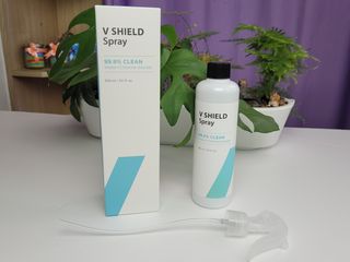 브이쉴드 살균 스프레이 300ml — 5점을 준 리뷰어가 2021년 7월 올린 사용 사진