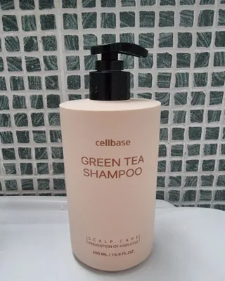 프리마인 더이상 뻣뻣하고 효과없는 탈모샴푸는 NO. 근본부터 케어하는 셀베이스 그린티샴푸(500ml) — 5점을 준 리뷰어가 2023년 2월 올린 사용 사진
