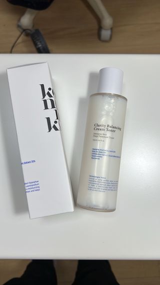 키노닉스 클래리티 밸런싱 크림토너 — 4점을 준 리뷰어가 2022년 2월 올린 사용 사진