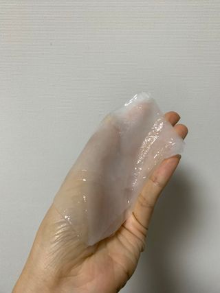 닥터마시멜로 닥터마스멜로 마블러스 아쿠아 클리닉 마스크 — 3점을 준 리뷰어가 2021년 3월 올린 사용 사진