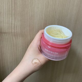 SOONWITH 바이오 수퍼 아쿠아 하이드로 젤 크림 — 3.5점을 준 리뷰어가 2021년 5월 올린 사용 사진