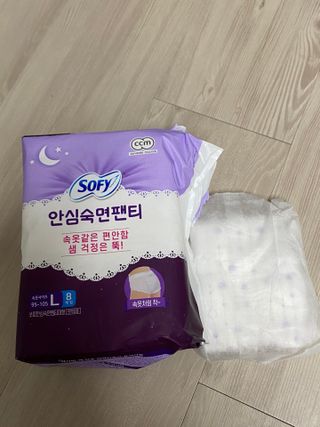 LG유니참 쏘피SOFY [SOFY] 안심숙면팬티/무표백속커버 — 5점을 준 리뷰어가 2021년 4월 올린 사용 사진