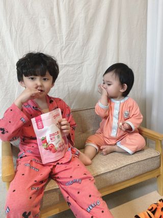 아비삭라이스볼 3종 /딸기,후르츠,단호박 — 5점을 준 리뷰어가 2021년 5월 올린 사용 사진