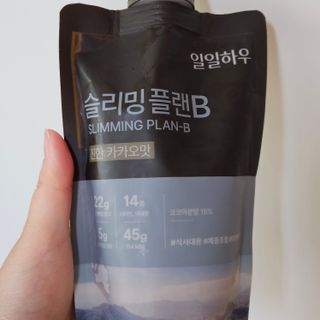 일일하우 슬리밍 플랜B 고소한 귀리맛, 진한 카카오맛 (체중조절식) — 5점을 준 리뷰어가 2023년 5월 올린 사용 사진