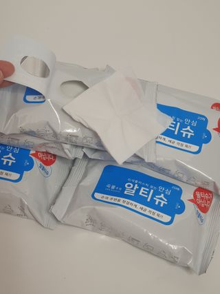 [엠메이데이] 안심 알티슈 20매 x 7 — 5점을 준 리뷰어가 2022년 3월 올린 사용 사진