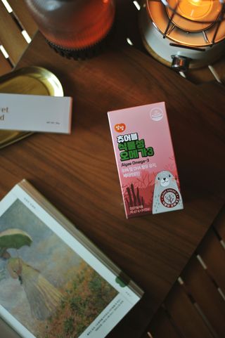 앙팡 츄어블 식물성 오메가3 1000mg x 80캡슐 — 5점을 준 리뷰어가 2022년 10월 올린 사용 사진