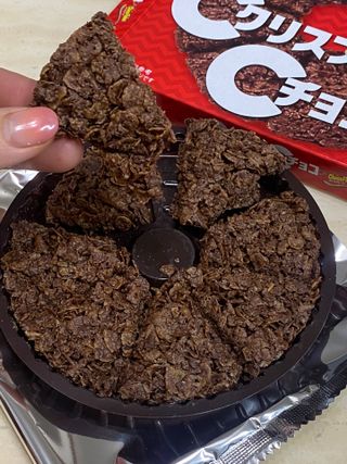 NISSIN 닛신 크리스피 초코 — 4점을 준 리뷰어가 2022년 12월 올린 사용 사진