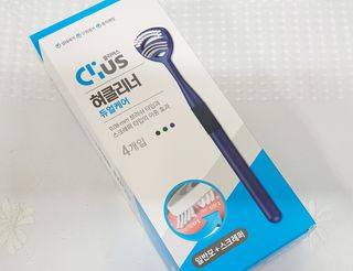 크리오 클리어스 혀백태제거 구취관리 혀클리너 — 5점을 준 리뷰어가 2021년 3월 올린 사용 사진