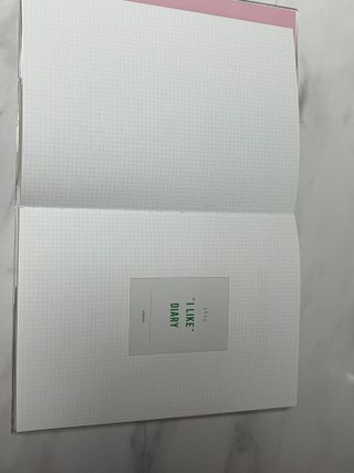리훈 2023년 아이라이크 모눈 다이어리 미니달력 세트 — 4점을 준 리뷰어가 2022년 11월 올린 사용 사진