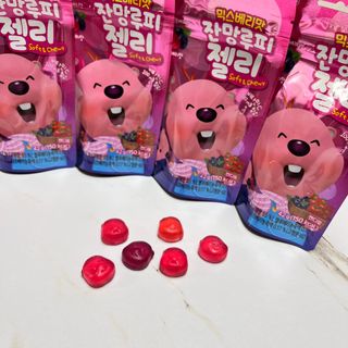 [팔도] 잔망루피젤리 믹스베리맛 42g 8개 — 5점을 준 리뷰어가 2022년 1월 올린 사용 사진