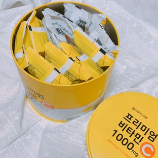 서울약사신협 프리미엄비타민C1000_2.5G x 100포 — 5점을 준 리뷰어가 2021년 5월 올린 사용 사진