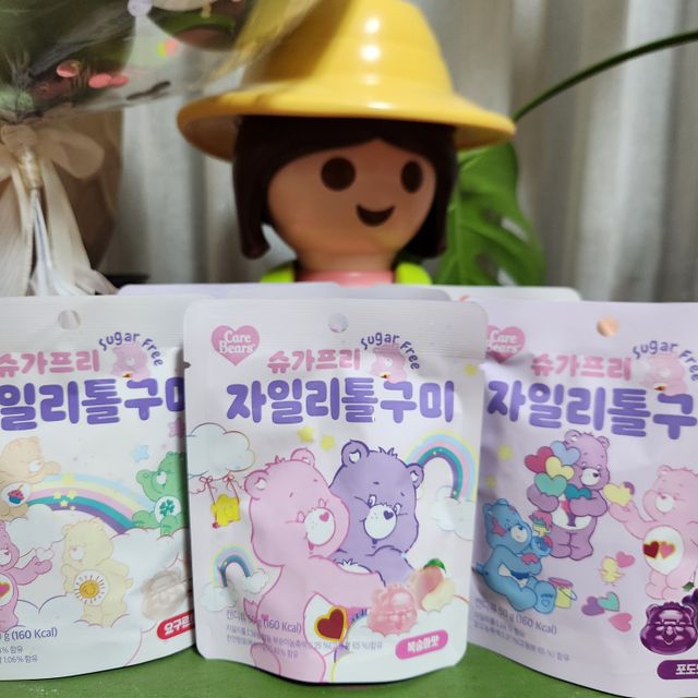 케어베어 슈가프리 자일리톨 구미 6봉 리뷰 사진