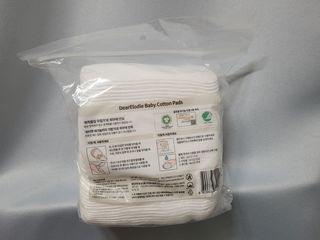 디어엘로디 프리미엄 유기농 유아 솜티슈 40매 3Pack +60매 1Pack 혼합형 — 4점을 준 리뷰어가 2021년 4월 올린 사용 사진