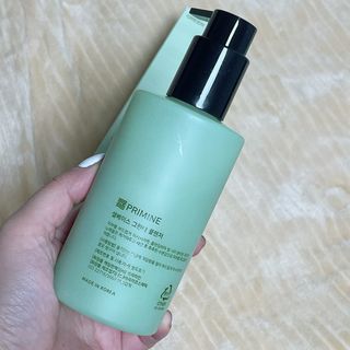 프리마인 메이크업과 들뜨는 각질까지 한방에 깐달걀로! 순하기까지한 셀베이스 그린티클렌저(200ml) — 5점을 준 리뷰어가 2023년 3월 올린 사용 사진