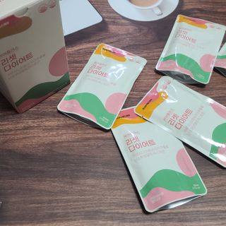 [경남제약헬스케어] 케어플러스 리셋 다이어트 청포도맛 100ml X 5포 (5일분) — 5점을 준 리뷰어가 2023년 3월 올린 사용 사진