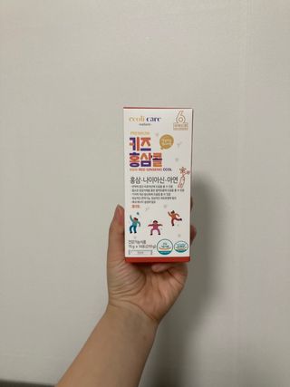 베거스코리아 [콜리케어] 키즈 홍삼콜리 딸기맛 14포 — 5점을 준 리뷰어가 2021년 10월 올린 사용 사진