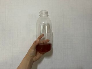 클린24시간 레드박스 1BOX(5포) + 전용보틀(500ml) — 5점을 준 리뷰어가 2024년 1월 올린 사용 사진