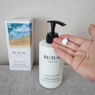 레츄얼 더 센트 바디로션 시크릿 파라다이스(500ml) — 4점을 준 리뷰어가 2022년 6월 올린 사용 사진