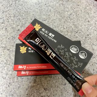 새롬바이오 리생 [미쾌변] 차전자피 식이섬유 건강기능식품 3팩 — 4점을 준 리뷰어가 2021년 6월 올린 사용 사진