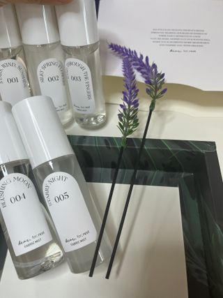 디어포레스트 [5개세트] 숲속의 하루 패브릭미스트 (섬유향수/ 룸스프레이) 50ml 5개 — 5점을 준 리뷰어가 2022년 8월 올린 사용 사진