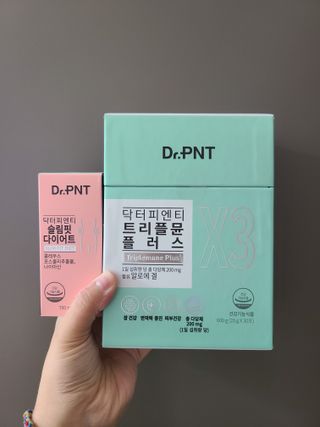 닥터피엔티 [Dr.PNT] 건강한 다이어트, 기능성 원료로 시작! 슬림핏 다이어트+트리플뮨 플러스[1개월분] — 5점을 준 리뷰어가 2022년 9월 올린 사용 사진