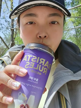 바리스타룰스 돌체 라떼 — 4점을 준 리뷰어가 2023년 4월 올린 사용 사진