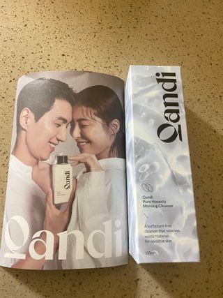 헤어플러스 콴디 아침세안제 폼클렌징 퓨어 어니스티 모닝클렌저 — 4.5점을 준 리뷰어가 2021년 7월 올린 사용 사진