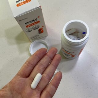 프리마인 성큼다가온 봄, 이너뷰티를 챙겨야 피부도 화사하게, 컨디션도 활기차게. 흡수율을 높인 고효율 비타민. — 5점을 준 리뷰어가 2022년 12월 올린 사용 사진