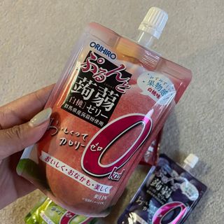 ORIHIRO 오리히로 곤약젤리 제로칼로리 130g 4종 4팩(맛별로 1팩씩) — 5점을 준 리뷰어가 2023년 2월 올린 사용 사진