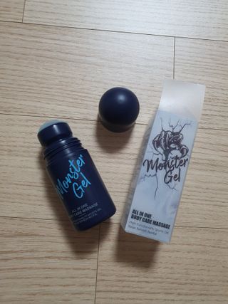[바록스] 류현진 올인원 바디릴렉싱 몬스터겔 50ml — 5점을 준 리뷰어가 2021년 5월 올린 사용 사진