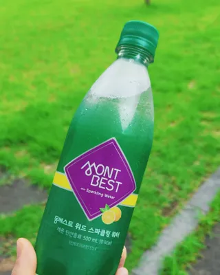 몽베스트 Montbest with Sparkling water Lemon OR Lime 20병(랜덤) — 5점을 준 리뷰어가 2022년 7월 올린 사용 사진
