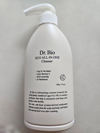닥터바이오 에코 올인원 클렌저 500g — 5점을 준 리뷰어가 2023년 8월 올린 사용 사진