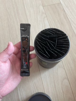 프리마인 자체 기업부설 연구소에서 찾아낸 건강한 수면의 비밀.  슬립토 플러스 30포 — 5점을 준 리뷰어가 2022년 4월 올린 사용 사진