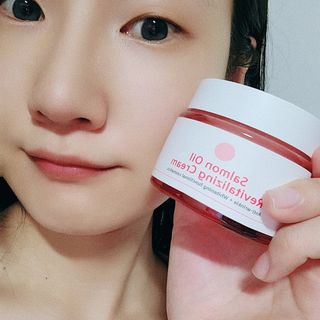아이앤립 / EYENLIP 아이앤립 연어오일 리바이탈라이징 토너+앰플+크림 3종 세트 — 4점을 준 리뷰어가 2021년 8월 올린 사용 사진