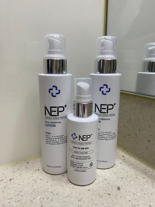 SOONWITH 순위드 NEP+ 스킨케어 3종 세트 — 4점을 준 리뷰어가 2021년 3월 올린 사용 사진