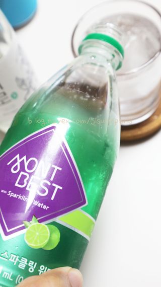 몽베스트 Montbest with Sparkling water Lime20병 — 5점을 준 리뷰어가 2023년 3월 올린 사용 사진