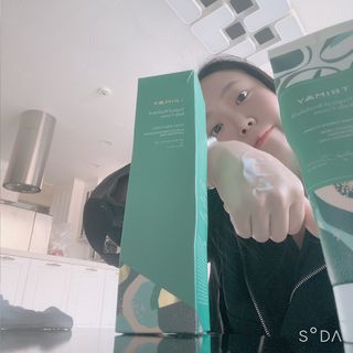 트리마이 주름개선 기능성의 퍼퓸 바디케어, 힐링 베리어 바디크림 3종 택1 — 4점을 준 리뷰어가 2022년 9월 올린 사용 사진