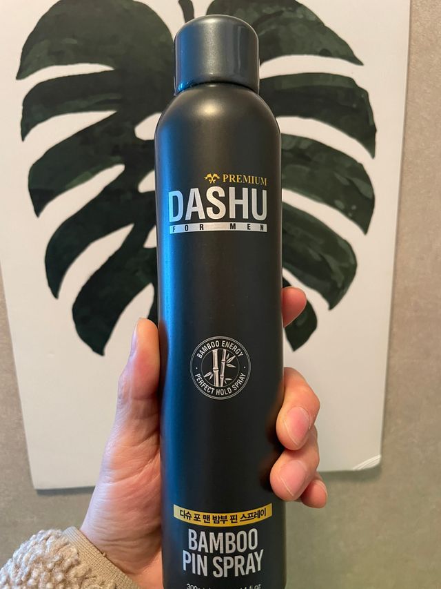 다슈 포 맨 프리미엄 밤부 핀 스프레이 300ml 리뷰 사진