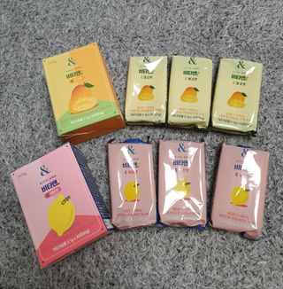 비타앤C 레몬맛, 망고맛 — 5점을 준 리뷰어가 2021년 7월 올린 사용 사진