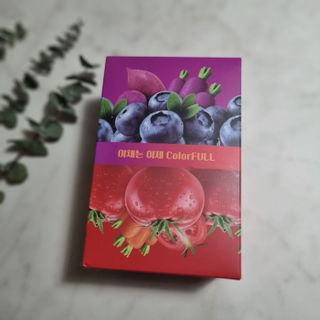 [롯데칠성] 야채듬뿍 더'진한 [롯데칠성] 야채는 이제 COLORFULL! 야채듬뿍  더 진한 레드 4개 +퍼플 4개 (총 8개) — 5점을 준 리뷰어가 2023년 6월 올린 사용 사진