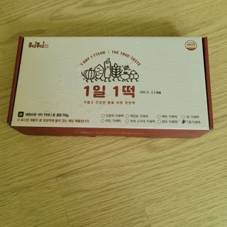 푸디푸디 1일1떡  가래떡 낱개포장 아침식사 식사대용 7종 세트 혼합 (14개입) — 5점을 준 리뷰어가 2022년 6월 올린 사용 사진