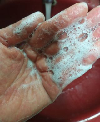 [위켄더스] 기분좋은 하루를 선사해주는 핸드& 바디워시 1종 랜덤발송 — 5점을 준 리뷰어가 2022년 6월 올린 사용 사진
