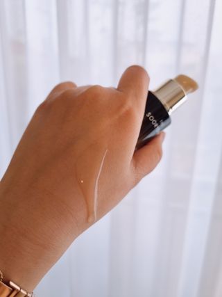 수려한 더블랙세럼 15ml — 5점을 준 리뷰어가 2022년 3월 올린 사용 사진