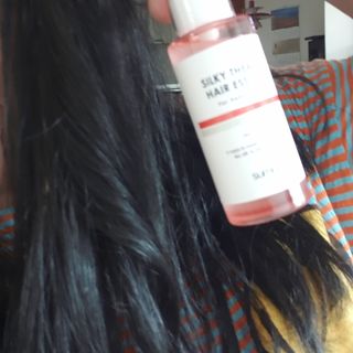 썸헤어 / SUMHAIR 썸헤어 실키 테라피 헤어 에센스 — 4점을 준 리뷰어가 2021년 4월 올린 사용 사진