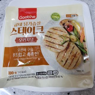 굽네몰 굽네 닭가슴살 스테이크 3종 9팩 — 4점을 준 리뷰어가 2021년 11월 올린 사용 사진