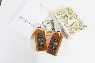 체코 비건화장품 마뉴팍투라 향좋은 천연 맥주샴푸 맥주샤워젤 — 5점을 준 리뷰어가 2022년 5월 올린 사용 사진