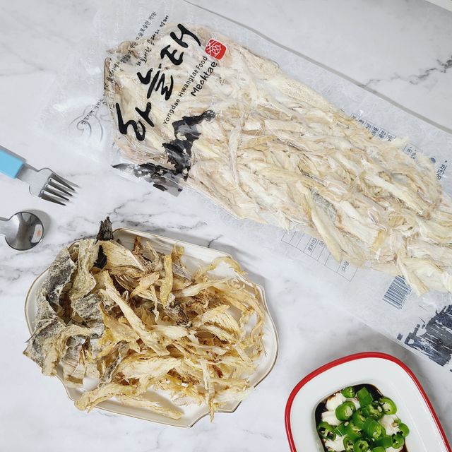 [오늘바스켓] 용대리 손질하늘태 130g 리뷰 사진