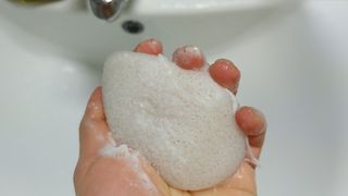 오투에니원 화이트 스완 퍼펙트 폼 클렌징 150g 퍼프증정 — 5점을 준 리뷰어가 2023년 1월 올린 사용 사진